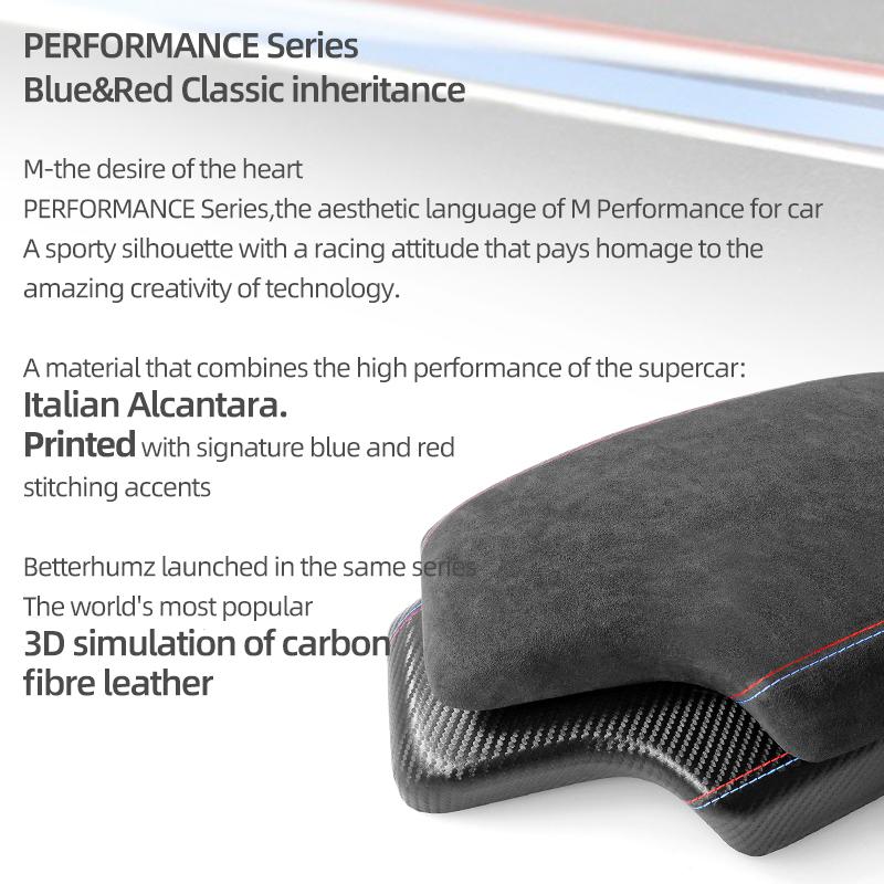 Fabriqué en Alcantara Pour BMW F30 F32 2013- Série 3 Habillage Console Centrale Boîte Accoudoir Panneau Cache Garniture Accessoires Intérieur Voiture