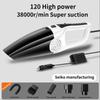 Automotive Multi-function 120W High Power Dry and Wet Dual-use Vacuum Cleaner Portable Mini Wired Car Vacuum Cleaner