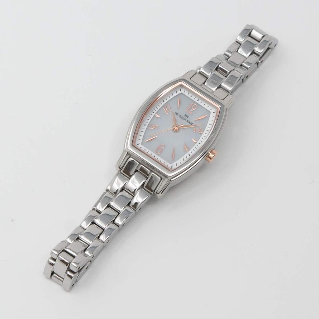 THE CLOCK HOUSE Women's Solar Watch, Business/Casual, LBC1007-WH2A