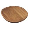 Wood Dinner Plates Irregular Oval Serving Tray Fruit Dishes Dry Fruit Sushi Tea Tray Bread Wooden Plate Home Decoration