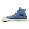 Converse Chuck 70 High Cowboy Stickerei Unisex Sneakers Blau Hellblau Multi A03664C