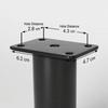 Load Bearing Support Telescopic Table Legs Non-Slip Desk Support Foot Stand  Cabinets
