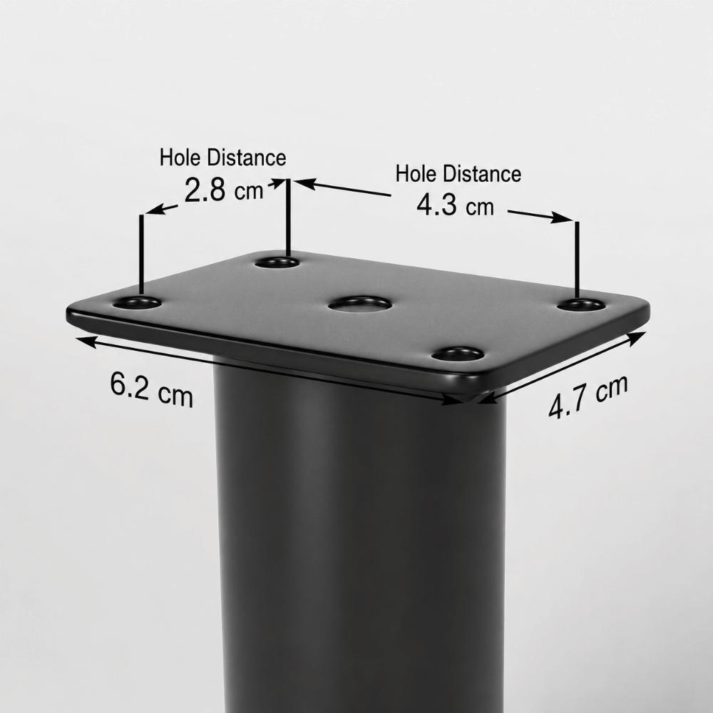 Load Bearing Support Telescopic Table Legs Non-Slip Desk Support Foot Stand Cabinets
