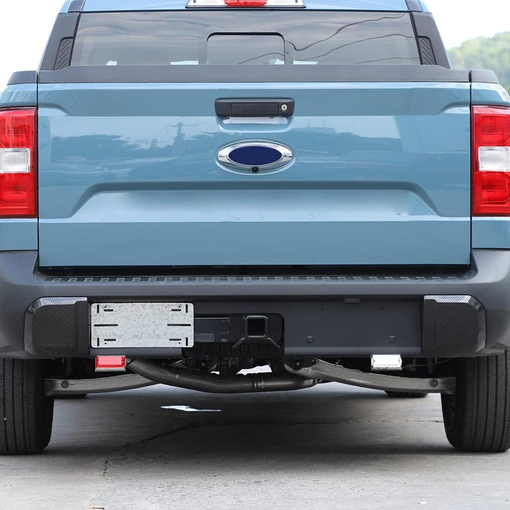 Daeiclru Auto Stoßstangenabdeckung Hinten Verkleidung Kompatibel mit Ford Maverick 2022 2023 2024 2025, Linke Seite und Rechte Seite Stoßstangenschutz Hinten Außenteil