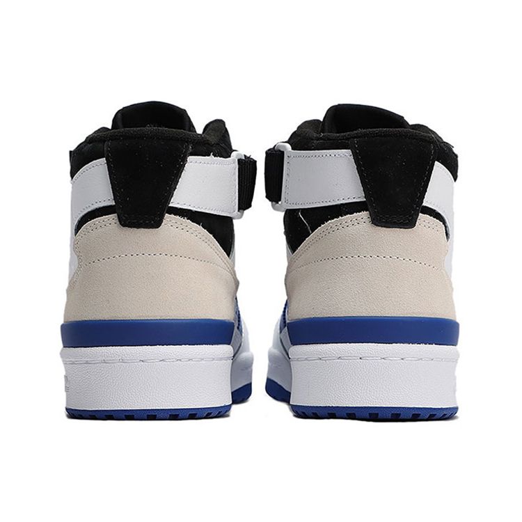 Adidas Forum Mid Weiß Königsblau Herren Sneaker Schwarz FY6796