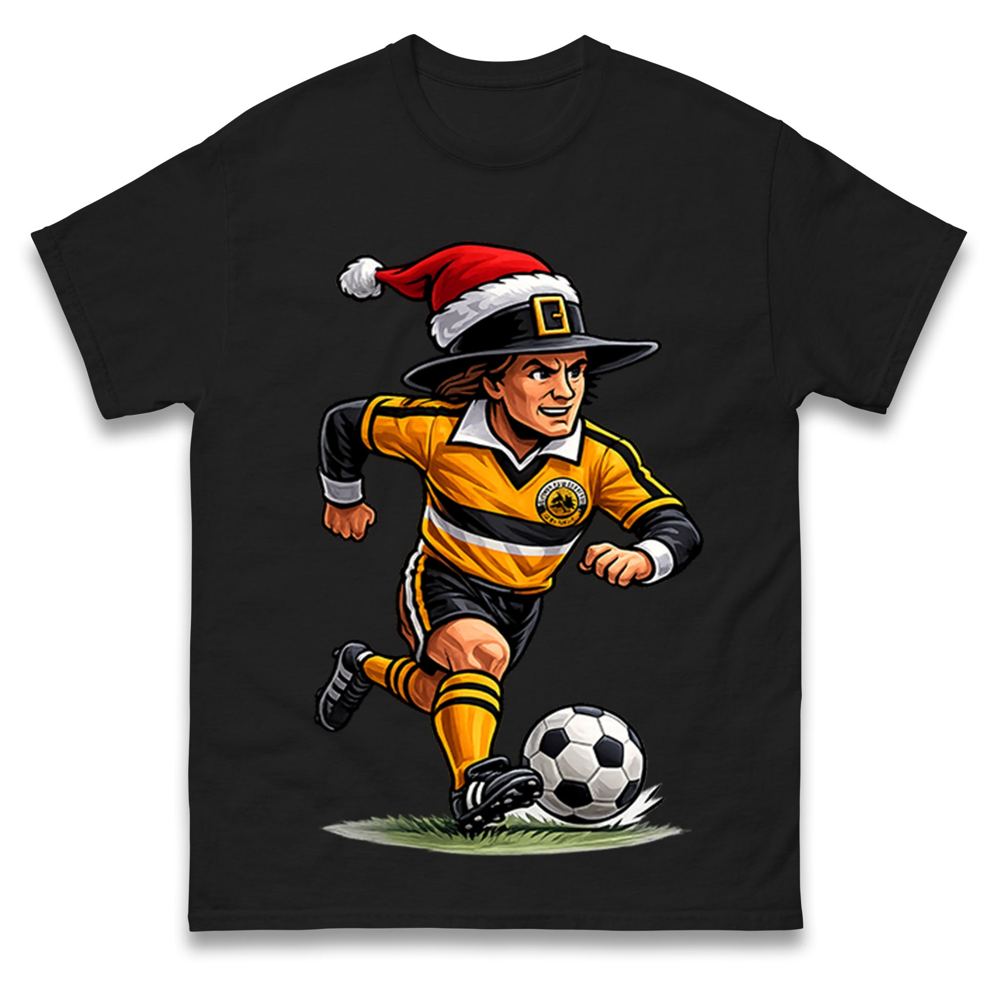 Retro Boston United Christmas T Shirt Tshirt Mens Womens Unisex Tops Tees 4XL