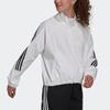 Adidas Sportswear Future Icons Stand Collar Loose Fit Track Jacket Women White H21577
