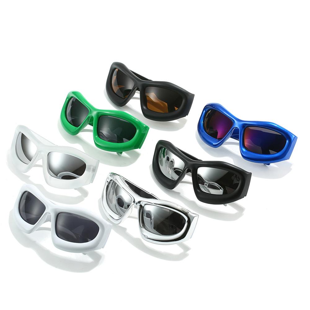 Personalized Bubble Sunglasses Hip Hop Concave Sunglasses Trendy Sunglasses