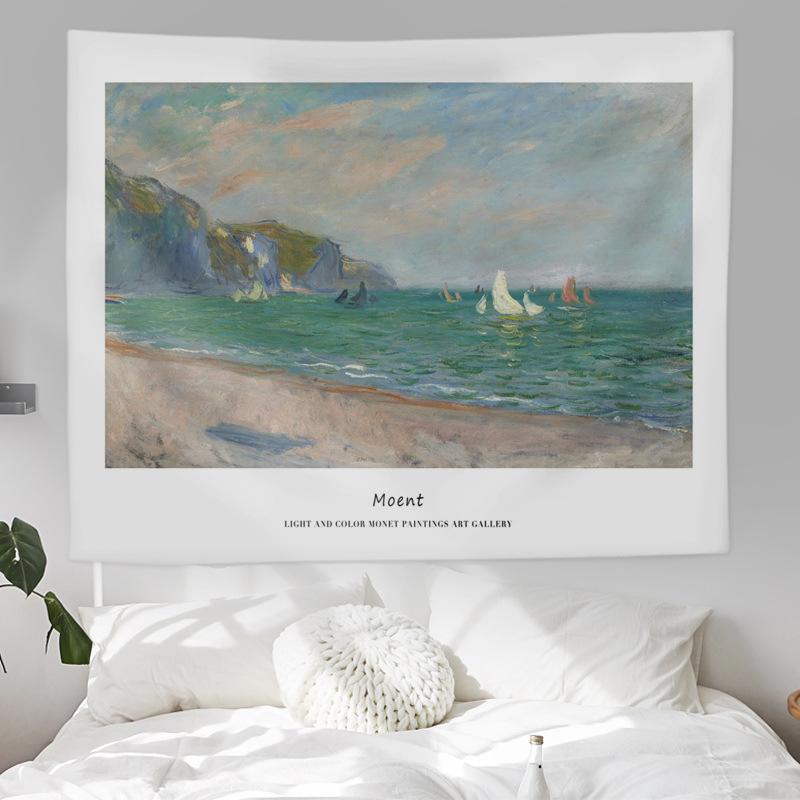 Bedroom Hanging Cloth, Living Room Background Cloth, Bedroom Decoration Cloth, Bedside Arrangement, Tapestry, Wall Cloth