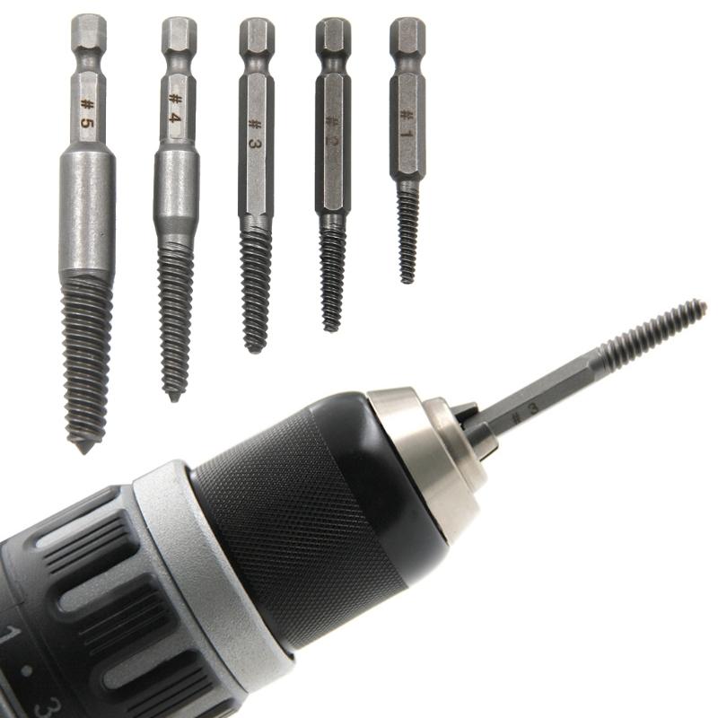 10Pcs Professional Screw Extractor Set Rusty Bolt & Stripped Screw Remover Tool Set for Men,Gift for DIY Enthusiasts