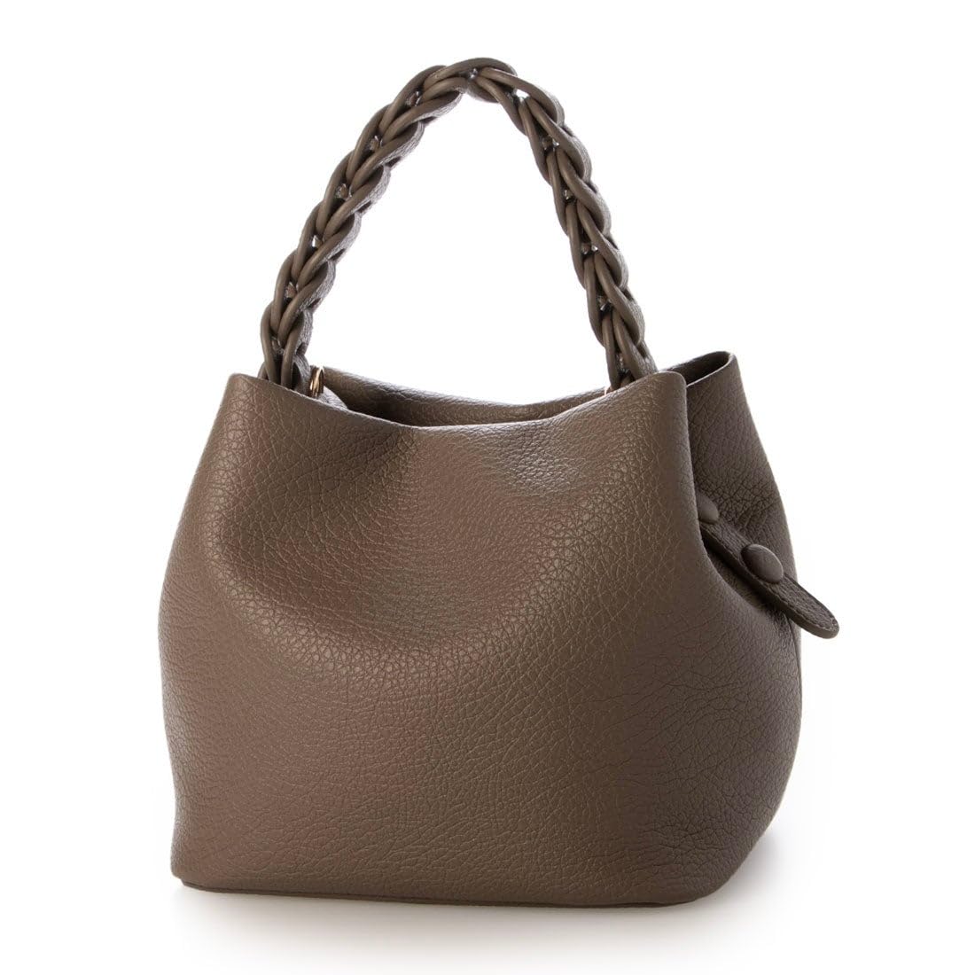 

Patchwork Handle Synthetic Leather Mini Shoulder Bag [Kashkash]