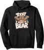 Today I Wanna Be a Bear Cute Bear Design Unisex Hooded Sweatshirt