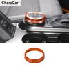 Orange 4WD Allradantrieb Knopfring Abdeckung für Ford Bronco + Aluminiumlegierung