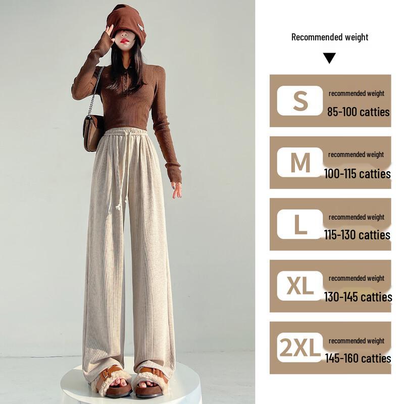 HSTYLE Women's High-Waist Wide-Leg Casual Pants