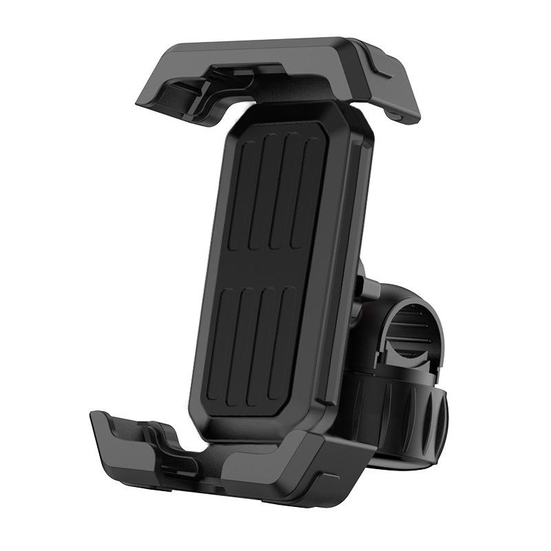 Aluminum Alloy Anti-Shake Bicycle & Motorcycle Phone Holder for Navigation