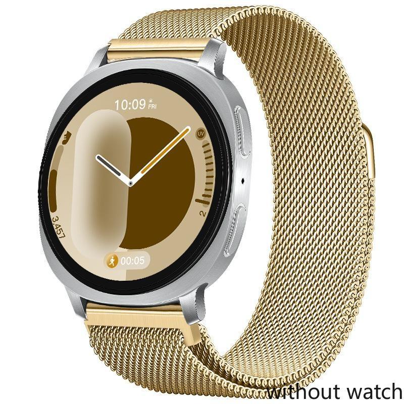 Metal Band for Samsung Galaxy Watch 8 Classic 46mm Watch 8 40mm 44mm Stainless Steel Loop Magnetic Strap for Galaxy Watch 8