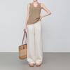 Tencel Linen Commuting Cool Casual Wide-leg Women's Pants 16 Summer High-end Thin Straight Pants Women's Versatile