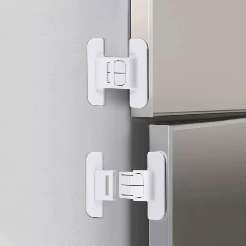 5Pcs Baby Safety Refrigerator Lock Cabinet Door Locker Buckle Home Kids Security Protection Anti-Open Water Dispenser Locks