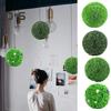 Artificial Plant Topiary Ball Decoration Faux Boxwood Ball UV Resistant Realistic Multi-Layer Outdoor Backyard Porch Garden Fake Green Leaves Sphere