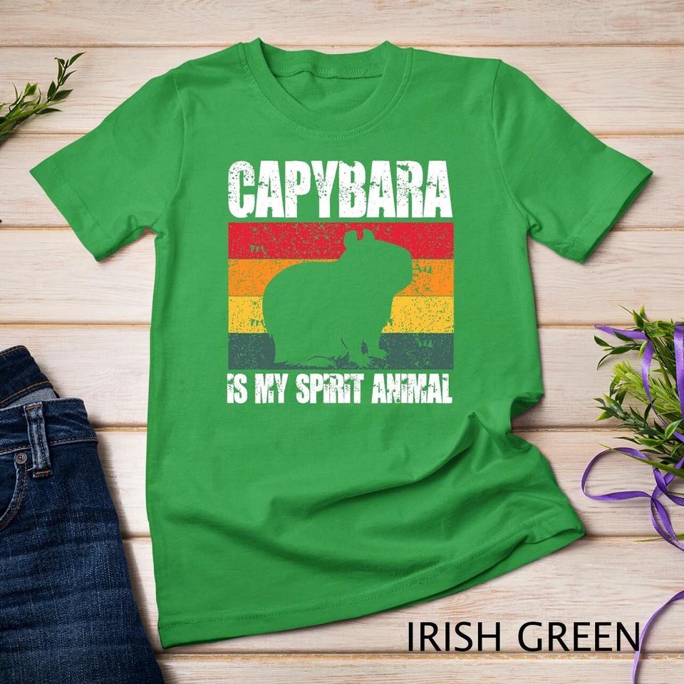 Capybara Is My Spirit Animal Shirt Capybara Pet Animal Gifts Unisex T-shirt 5 M