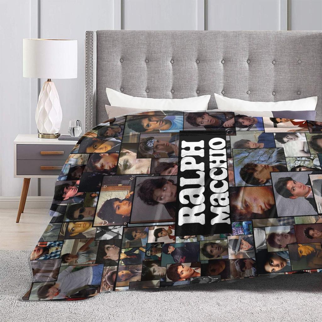 Ralph Macchio Blanket Quality Super Soft  Throw Blanket Winter Camping Living Room Print Bedspread