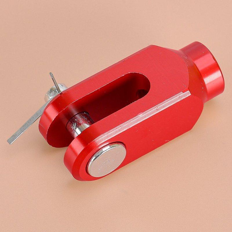 

6mm Rear Brake Clevis Fit for Honda CR125 CRF150R CRF250R CRF250X CRF450R CRF450L Cross Country Motorcycle Red Aluminum Alloy
