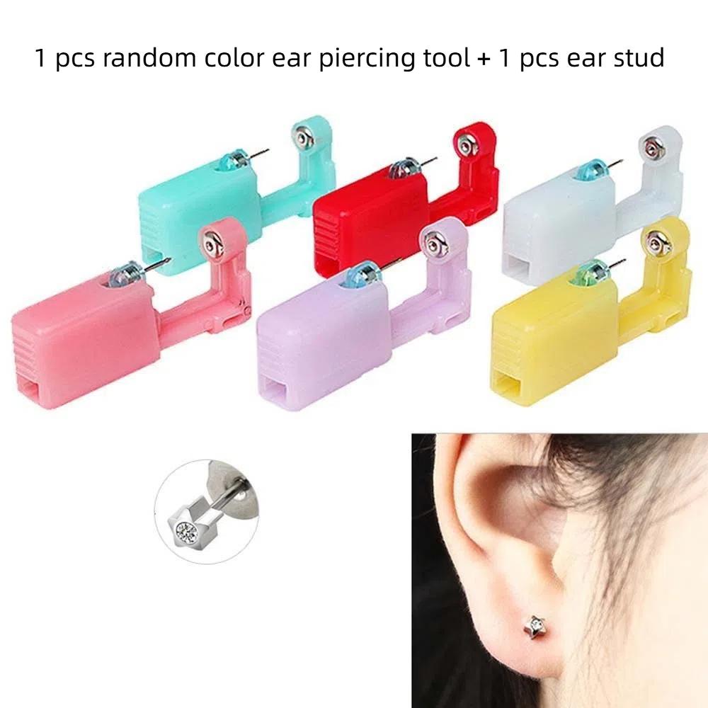 Ohrknorpel Tragus Ohrring Piercing Maschine Stahl Helix Piercing Einweg Nasen Ohr Piercing Werkzeug