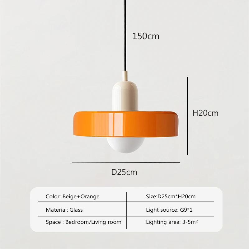 Nordic Pendant Light Glass Home Decorative Lamp For Living Room Restaurant Bedroom Study Indoor Hanging Illumination Luminaires