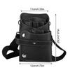 Adjustable Strap Hairdressing Tool Storage Bag PU Leather Stylist Tool Organizer  For Hairdressers