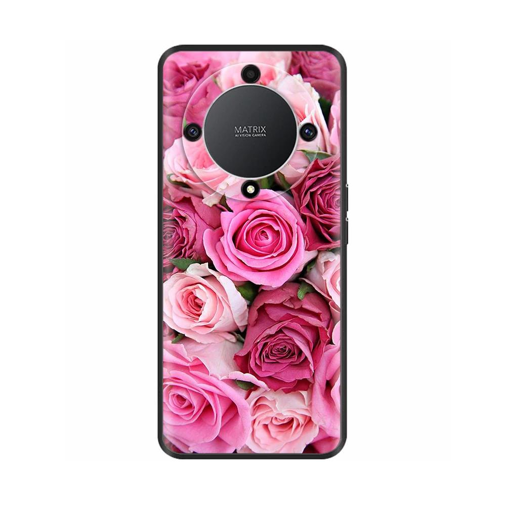 For Honor X9A Case Silicon Phone Back Cover For Huawei Honor X9A Case Soft Bumper Fundas Coque HonorX9A Shockproof Shells Covers