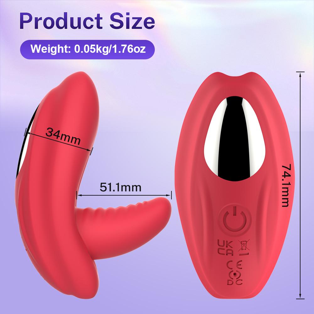 Mini Clitoral Vibrator Female Nipple G-spot Massager Wearable APP Control Masturbator Jumping Eggs Adult Couple Sex Toys 18+
