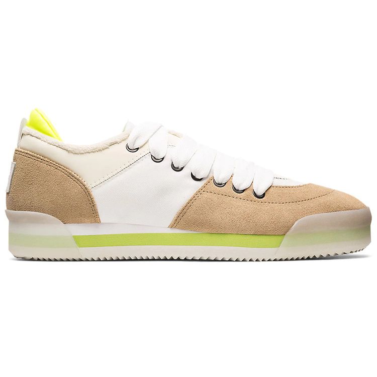 Onitsuka Tiger Kamo Trainer Casual Comfortable Slip Resistant Durable Lightweight Low Top Skate Shoes Unisex sneaker White Green Brown 1183A639-101