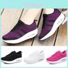 Premium Quality New Women Wedge Sneakers With Breathable Mesh For All-day Comfort