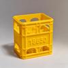 3D-gedruckte Bierkisten-Stil Batterieaufbewahrungsbox Nein. 5 Aa Nein. 7 Aaa 18650 Batterie Stapelbarer Aufbewahrungskorb