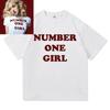 Rosé New Album Number One Girl Same T Shirt Menwomen Clothing Harajuku Tops Y2k High Quality Suitable For Both Men And Women