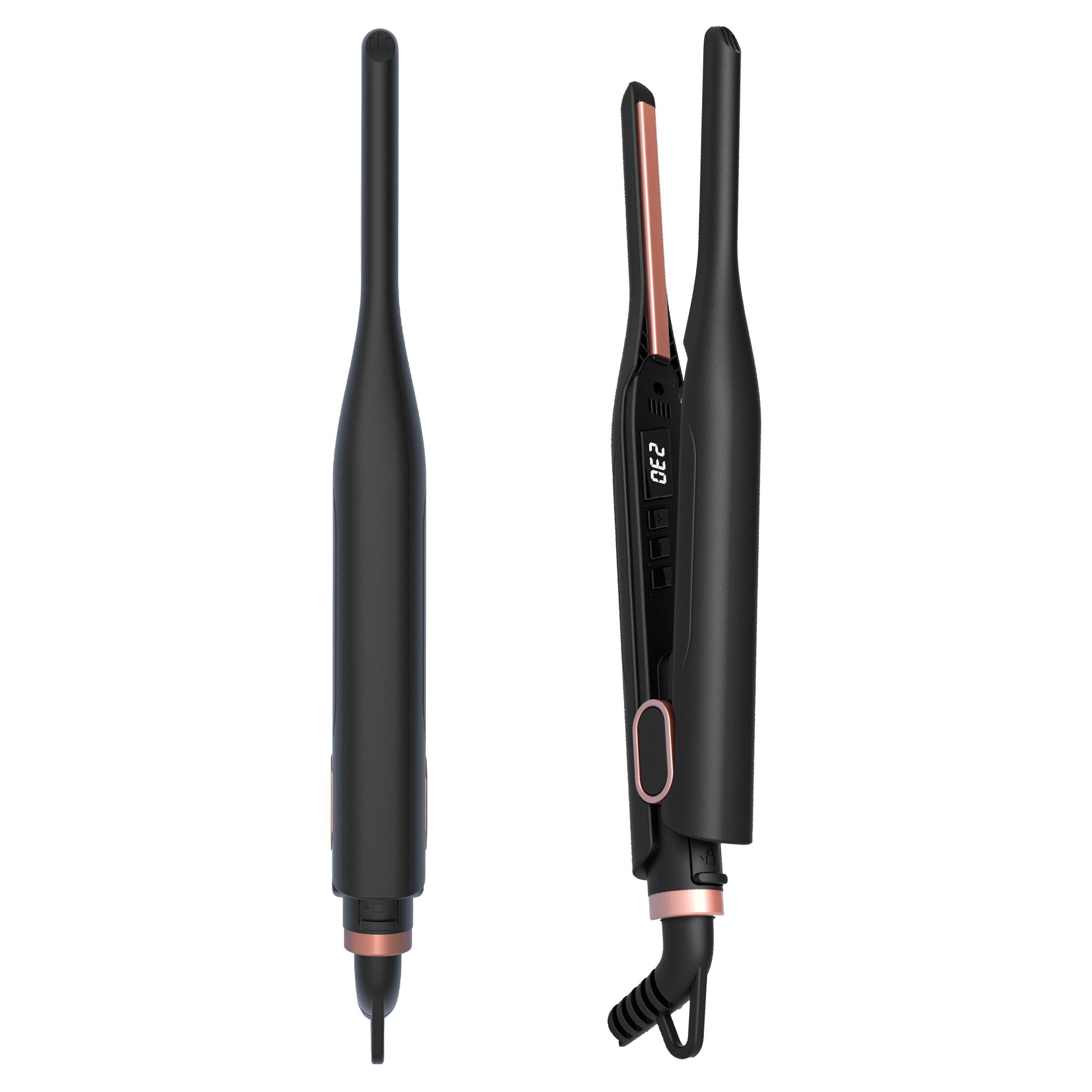 

3/10 Pencil Flat Iron Mini Hair Straighter Fast Heating Borod Liner Iron Small Flat Iron For Short Hair Straighter EU