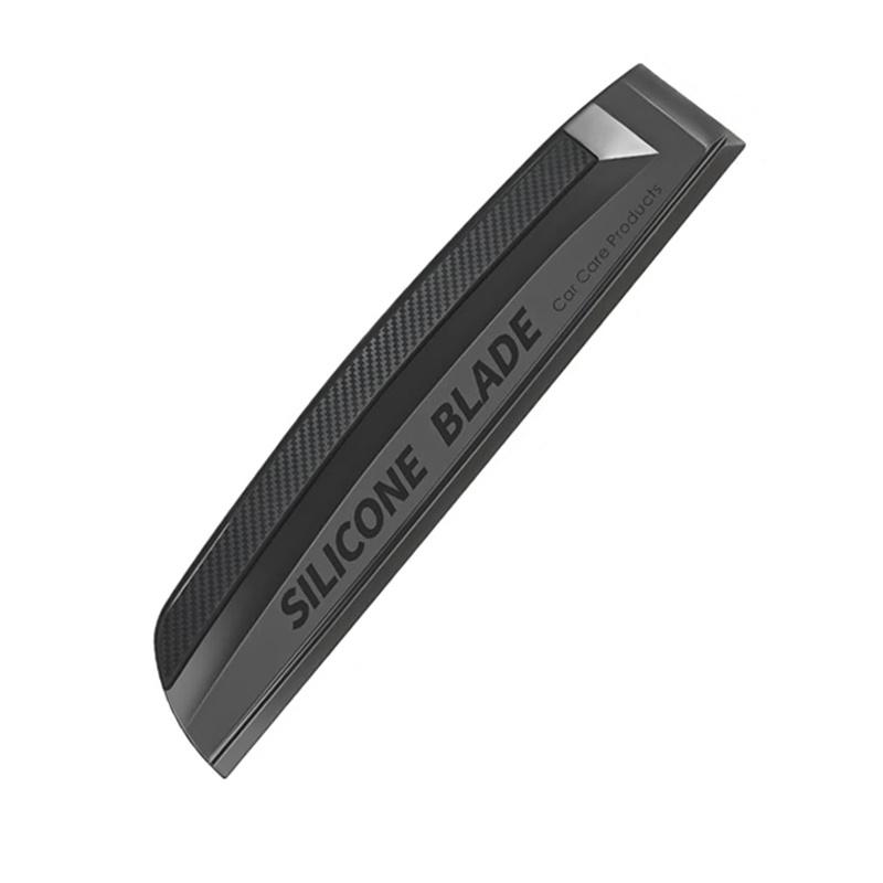 

Нецарапающий мягкий силиконовый удобный скребок для оклеивания автомобиля Инструменты для сушки стеклоочистителя Водяное лезвие для очистки скребок для очистки пленки Аксессуары чёрный