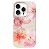 Pink Premium Flowers Phone Case For IPhone 17 Air 16 16E 15 14 13 12 11 Pro Max 16 15 14 Plus Phone Case Bumber Cover 16E 15 14
