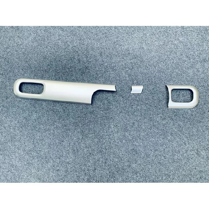 For Daihatsu Move Canbus LA850S Car Accessories ABS Center Console Interior trument Panel Around Trim серебряный