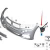 Compatible Front Bumper Brackets for BMW X5 F15 (51118056305 & 51118056306)