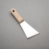 1Pcs High Quality Putty Cutter Stainless Steel Blade Solid Wood Handle Polished Scraper for House Decoration Drywall Finishing