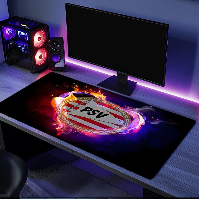 Psv Sports Emblem Mouse Pad, Rubber Base, Mouse Pad for Gamers and Office Use, Gaming Desk , Easy To Clean Mat Christmas fan gifts
