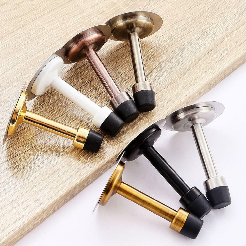 Non-punch Retainer Wind-Proof Wall-mounted Wall Protector Door Holder Bumper Door Stopper Doorstop