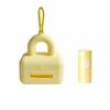 Carabiner Included Pet Waste Bag Dispenser Silicone Pet Outdoor Waste Bag Holder  Outdoor Walking