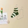 2Pcs Sock Display Rack Metal Sock Blockers Stainless Steel Drying Hanger for Knitting Crochet Socks Foot Display for Socks