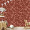 Wallpaper School Supplies Red for Living Room and Bedroom 50x1000