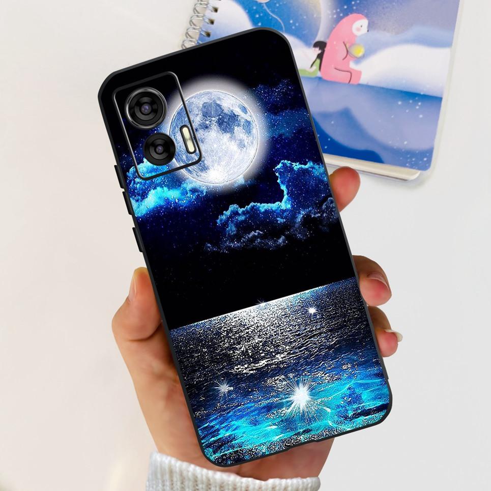Per Motorola Edge 30 Neo / 30Lite / 30Pro 5G 4G Cover Posteriore Cartone Animato Stile Cool Animali Ragazza Morbido TPU Silicone Custodia per Telefono Paraurti