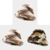 Camouflage Plush Fisherman Hat For Winter Warmth And Sun Protection