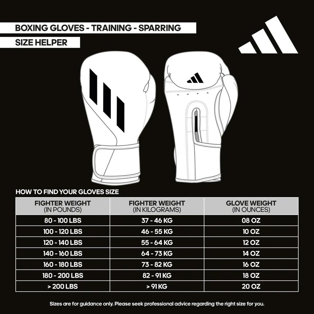 Adidas Boxing Gloves Combat 50 ADIC50TG Adidas Boxing Gloves Sparring Gloves Kickboxing FLX3.0 // (12oz, Blue)