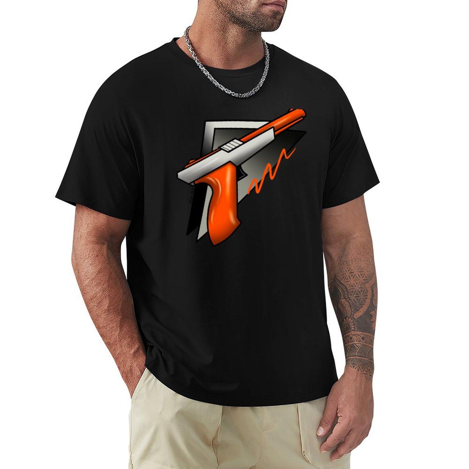 

1980s Vintage Retro Gaming Controller Light Gun TShirt luxury designer sublime sports fans Short sleeve tee men 4XL